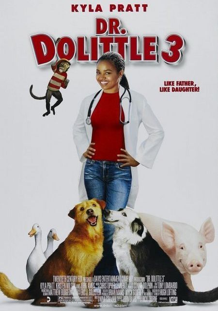 Dr. Dolittle 3                ด็อกเตอร์ดูลิตเติ้ล 3 ทายาทจ้อมหัศจรรย์                2006